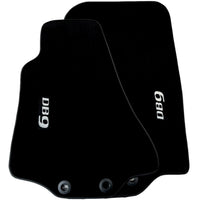 Black Floor Mats for Aston Martin DB9 Volante (2004-2016) Convertible - AutoWin