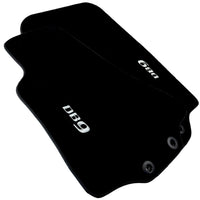 Black Floor Mats for Aston Martin DB9 Volante (2004-2016) Convertible - AutoWin