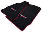 Black Floor Mats for Aston Martin V12 Vanquish S (2004-2007)