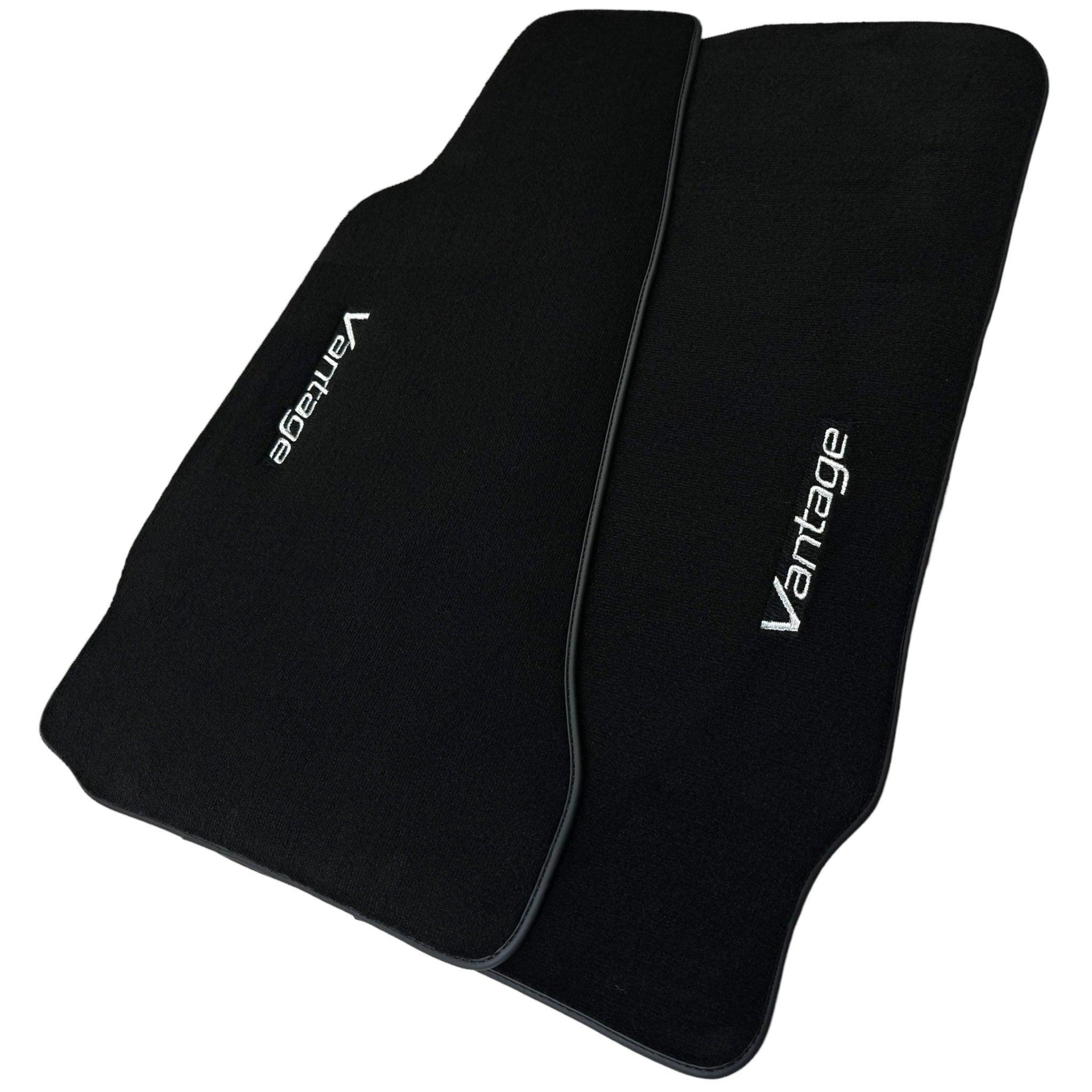 Black Floor Mats for Aston Martin V8 Vantage (2005–2023) - AutoWin
