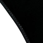 Black Floor Mats for Audi TT MK1 Coupe (1998-2006) with Leather - AutoWin