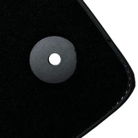 Black Floor Mats for Audi TT MK2 Convertible (2006-2014) - AutoWin