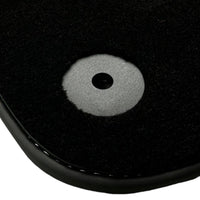 Black Floor Mats For Bentley Bentayga (2015-2023) with Leather - AutoWin