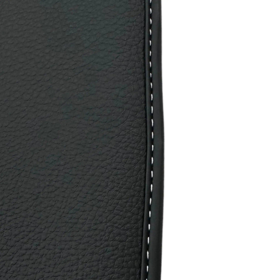 Black Floor Mats For Bentley Continental GT (2018–2023) Speed with Leather - AutoWin