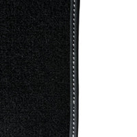 Black Floor Mats For Bentley Continental GT Speed (2011–2018) with Leather - AutoWin