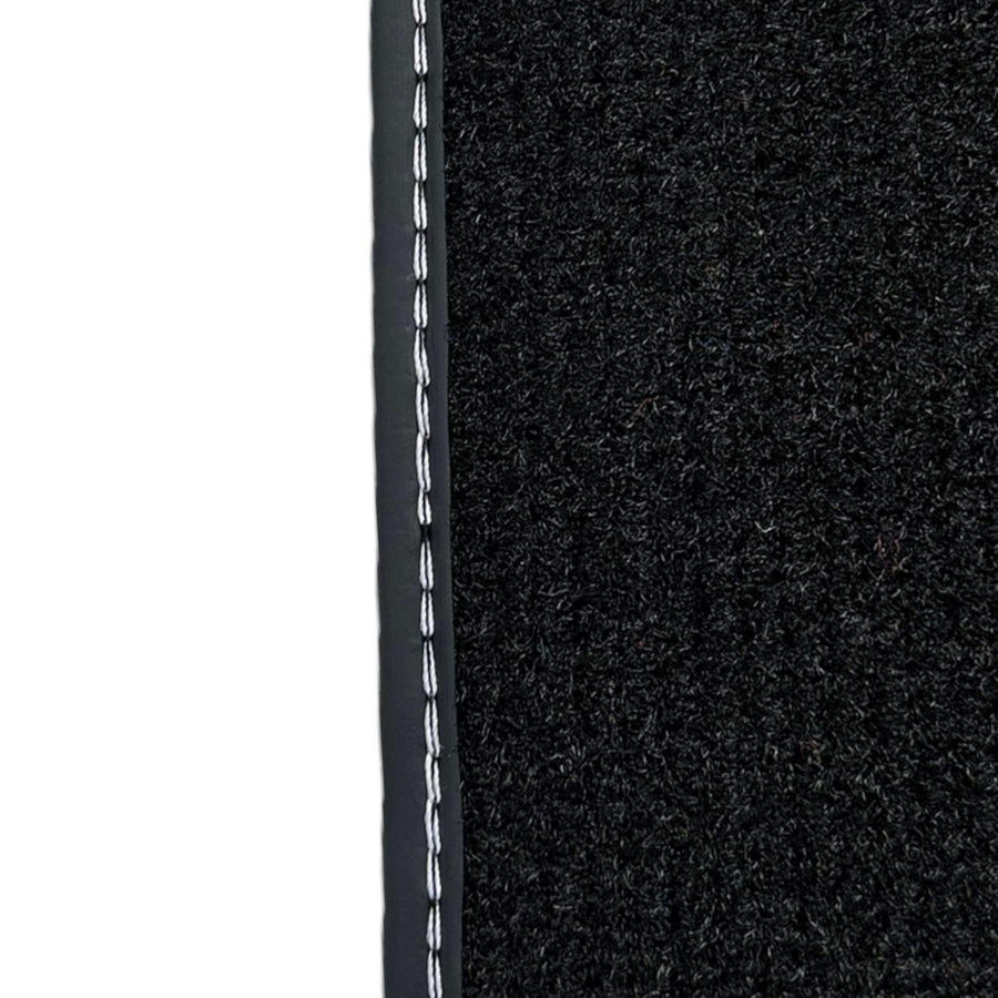 Black Floor Mats For Bentley Flying Spur (2005-2013) with Leather - AutoWin