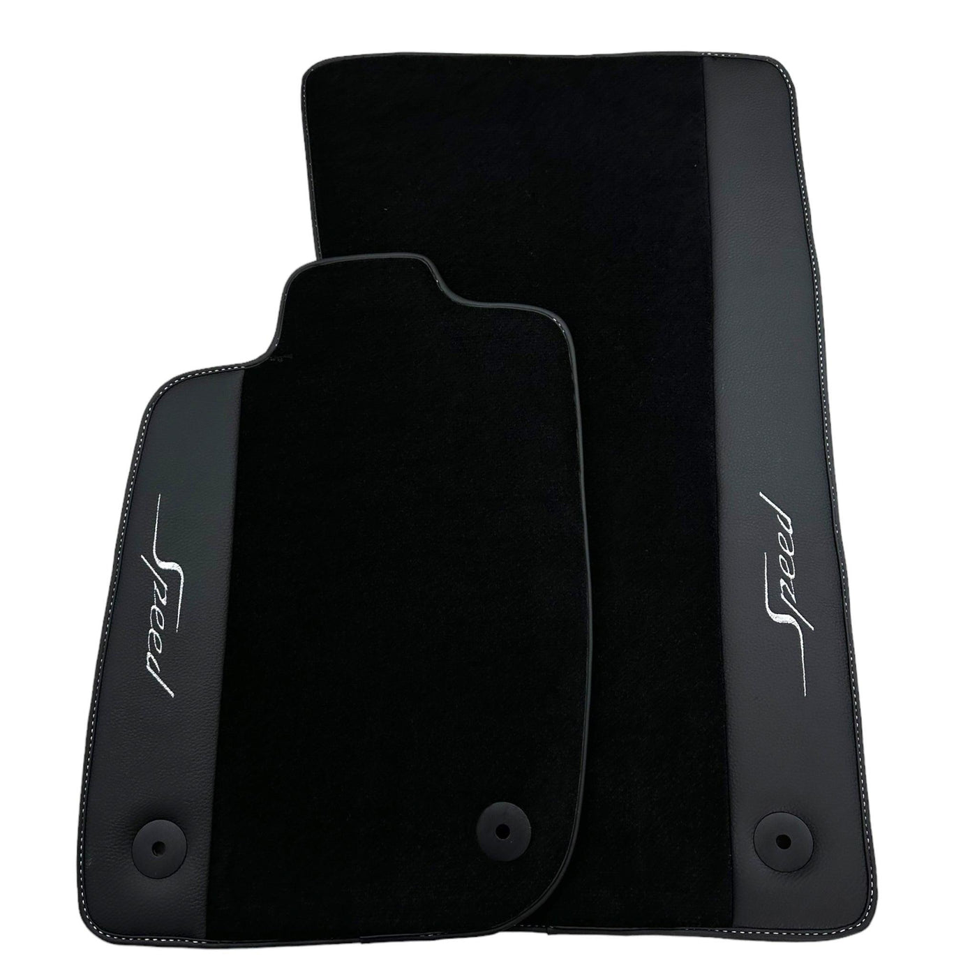 Black Floor Mats For Bentley Flying Spur Speed (2019-2023) - AutoWin