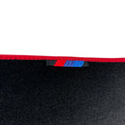 Black Floor Mats For BMW 4 Series F32 With M Package | Red Trim - AutoWin