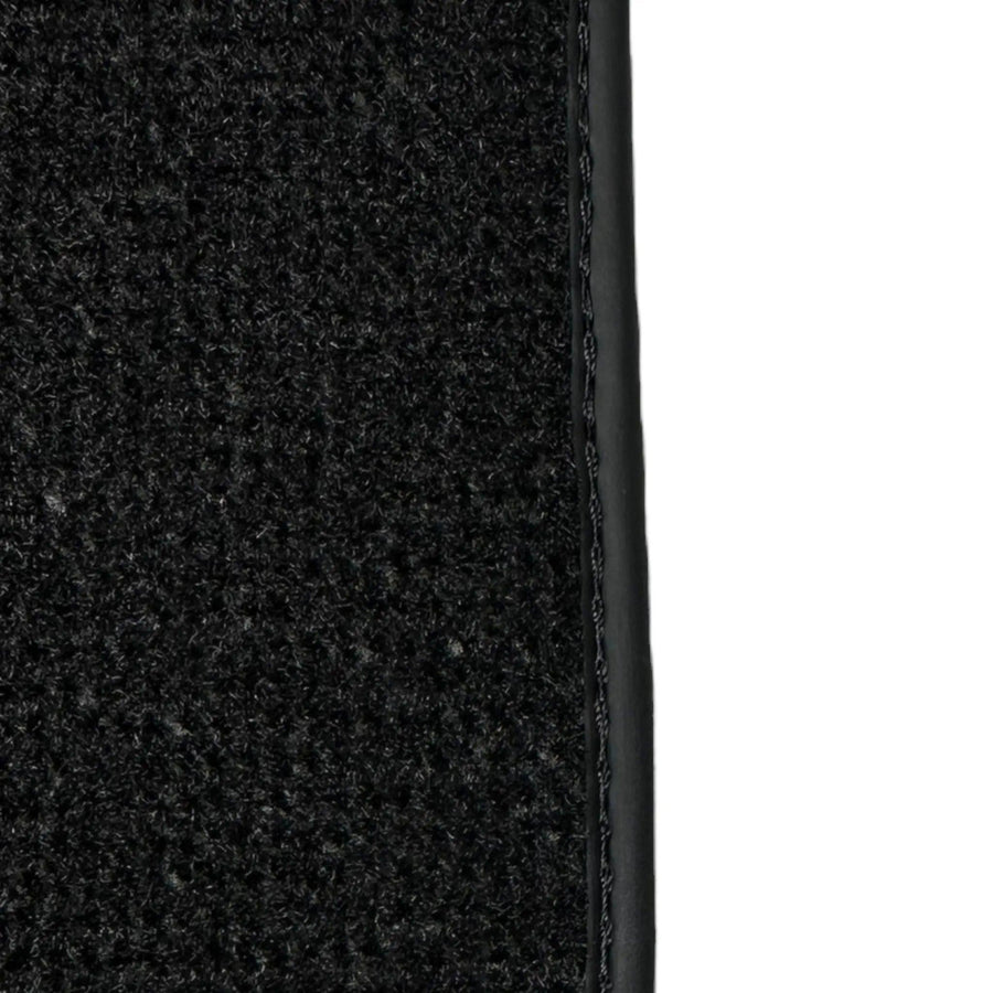 Black Floor Mats for BMW 2 Series G60 (2023-2026) Sedan with Alcantara Leather - AutoWin