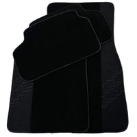 Black Floor Mats for BMW 2 Series G60 (2023-2026) Sedan with Alcantara Leather - AutoWin