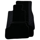 Black Floor Mats for BMW 5 Series G30 Sedan (2016-2023) with Alcantara Leather - AutoWin