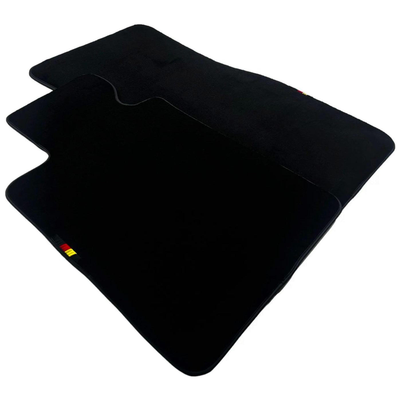 Black Floor Mats For BMW U06 (2022-2026) with German Flag - AutoWin