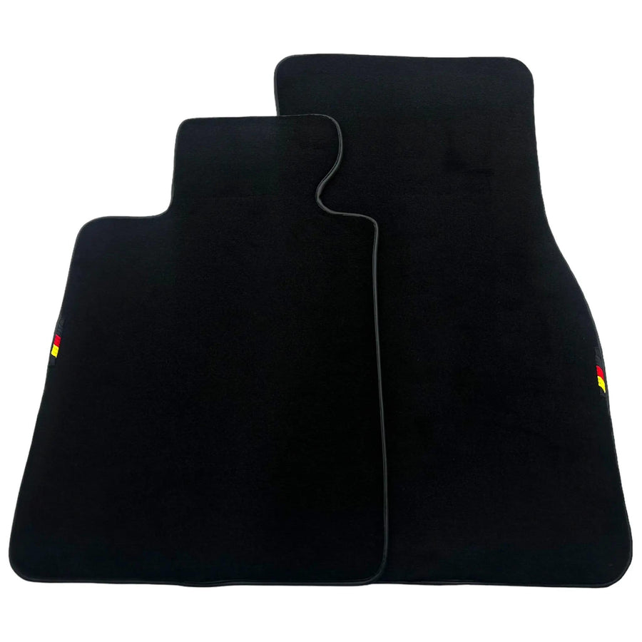 Black Floor Mats For BMW G61 (2023-2026) Touring with German Flag - AutoWin