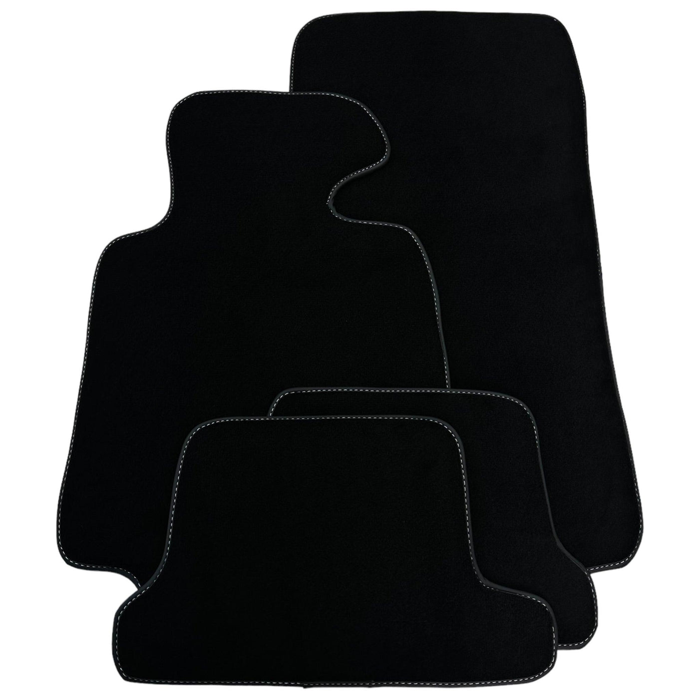 Black Floor Mats For BMW 8 Series E31 2-door Coupe (1989-1999) - AutoWin