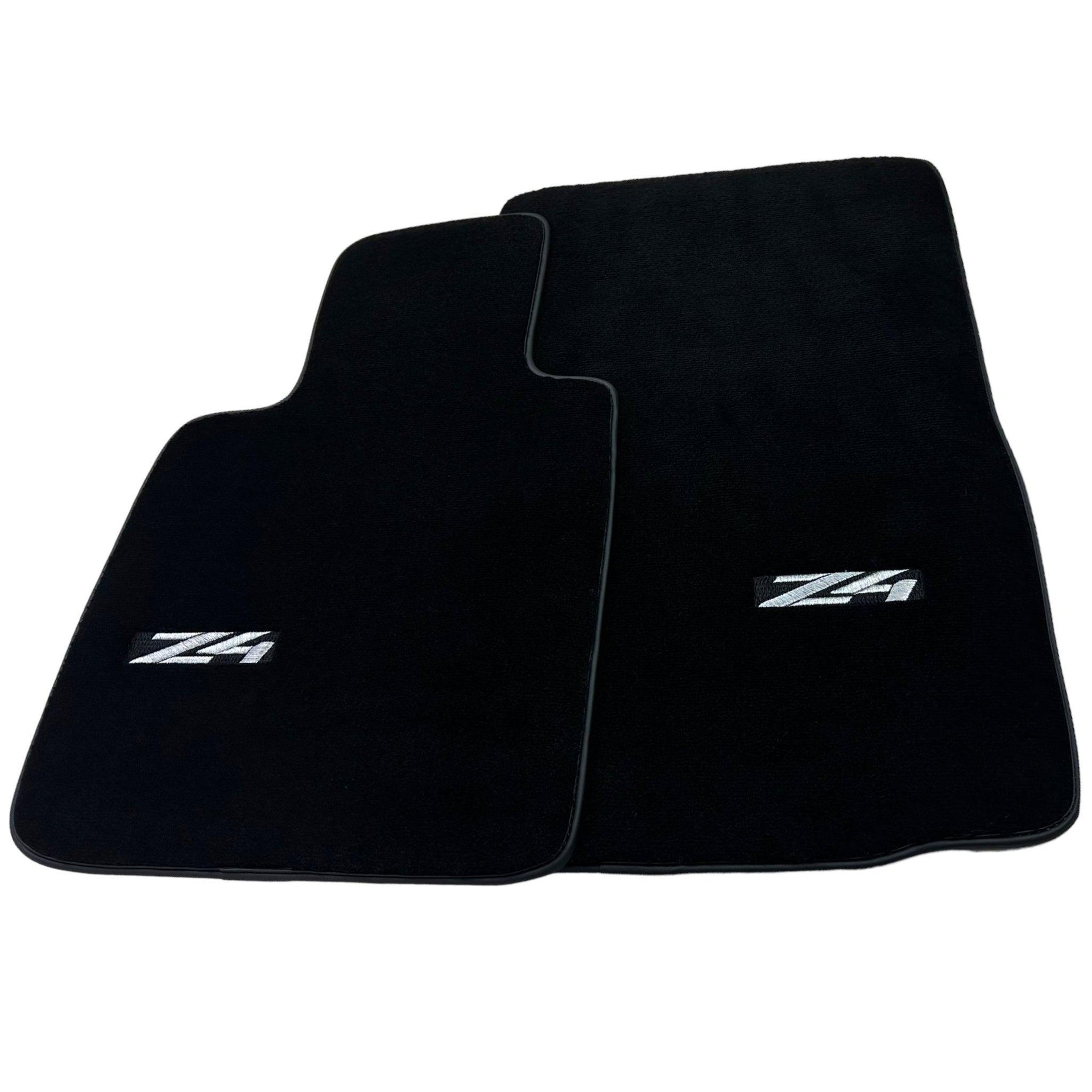 Black Floor Mats for BMW Z4 Series E86 Coupe (2003-2008) - AutoWin