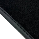 Black Floor Mats for Chevrolet Corvette C3 (1968-1982) | Black Trim - AutoWin