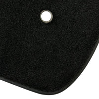 Black Floor Mats for Chevrolet Corvette C3 (1968-1982) | Black Trim - AutoWin