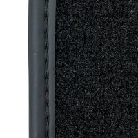 Black Floor Mats for Chevrolet Corvette C3 (1968-1982) | Black Trim - AutoWin