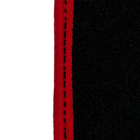 Black Floor Mats For Chevrolet Corvette C7 Targa Top (2014-2019) - AutoWin