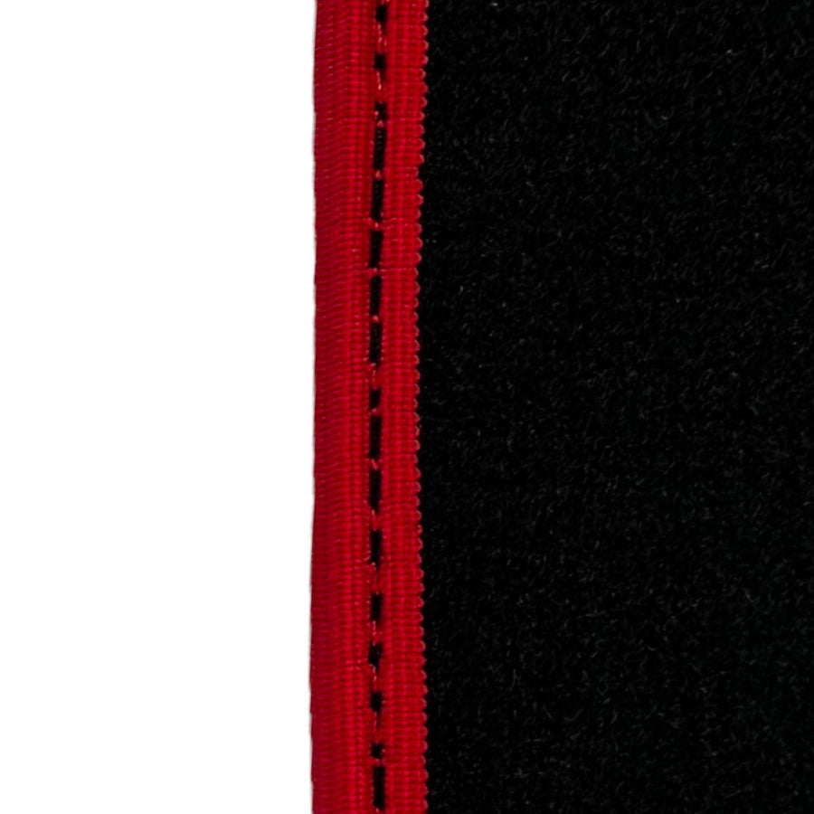 Black Floor Mats For Chevrolet Corvette C7 Targa Top (2014-2019) - AutoWin