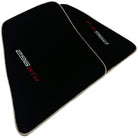 Black Floor Mats for Ferrari 296 GTB (2022-2024) with Beige Trim - AutoWin