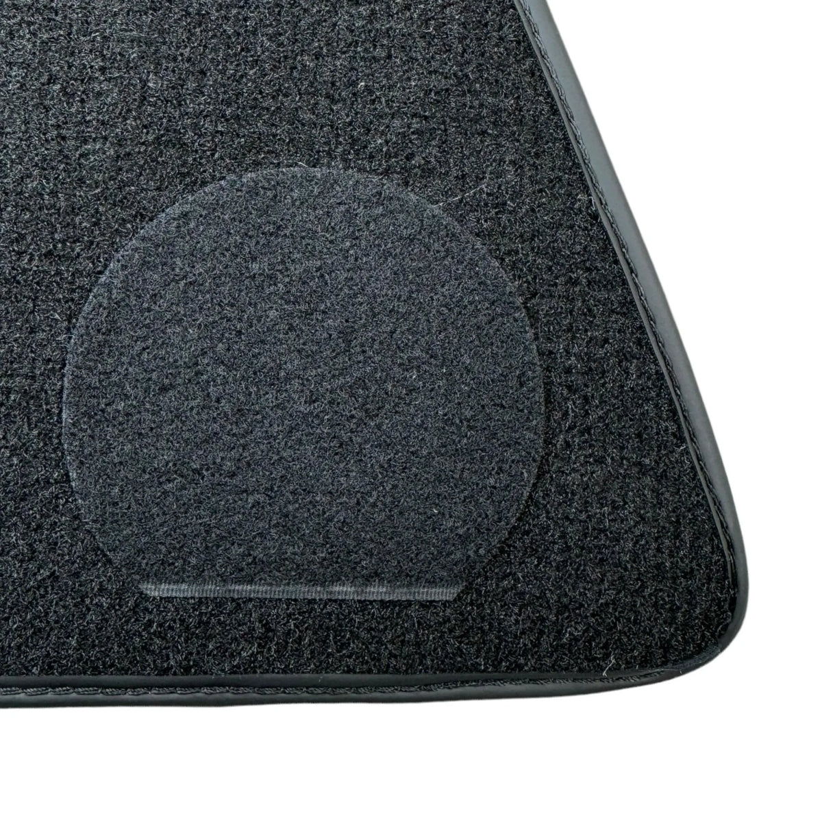 Black Floor Mats for Ferrari 296 GTB (2022-2027) with Red Alcantara Leather