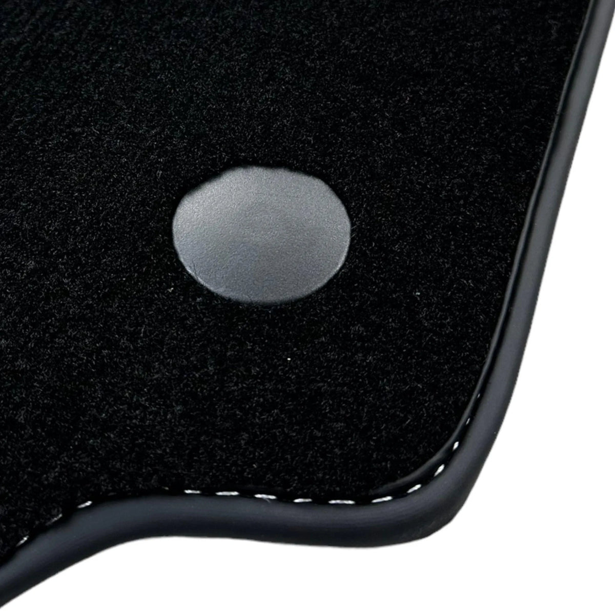 Black Floor Mats for Ferrari 458 GT2 (2012-2015) with Bordeaux Nappa Leather