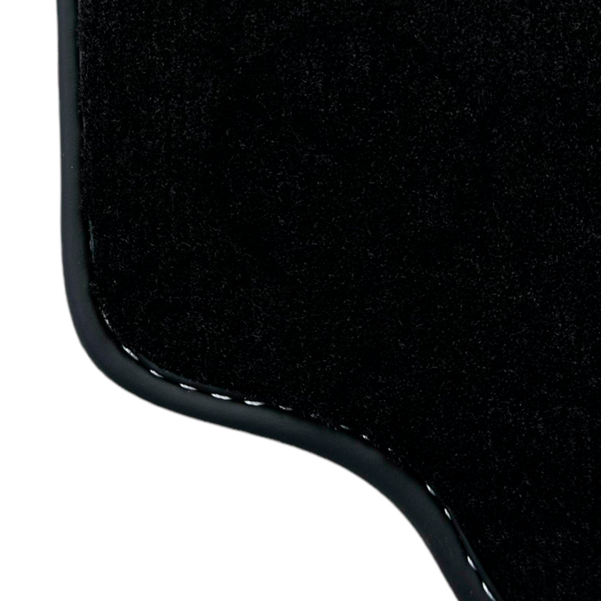 Black Floor Mats for Ferrari 458 Speciale (2012-2015) with Beige Nappa Leather