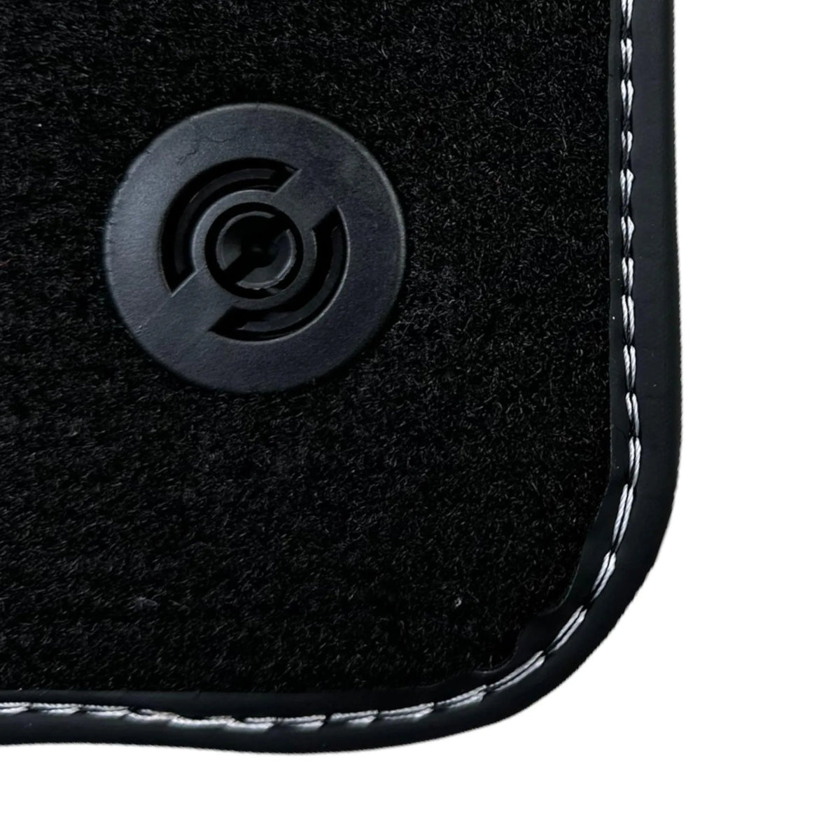 Black Floor Mats for Ferrari 488 GTB (2015-2022) with Beige Tradizione Nappa Leather
