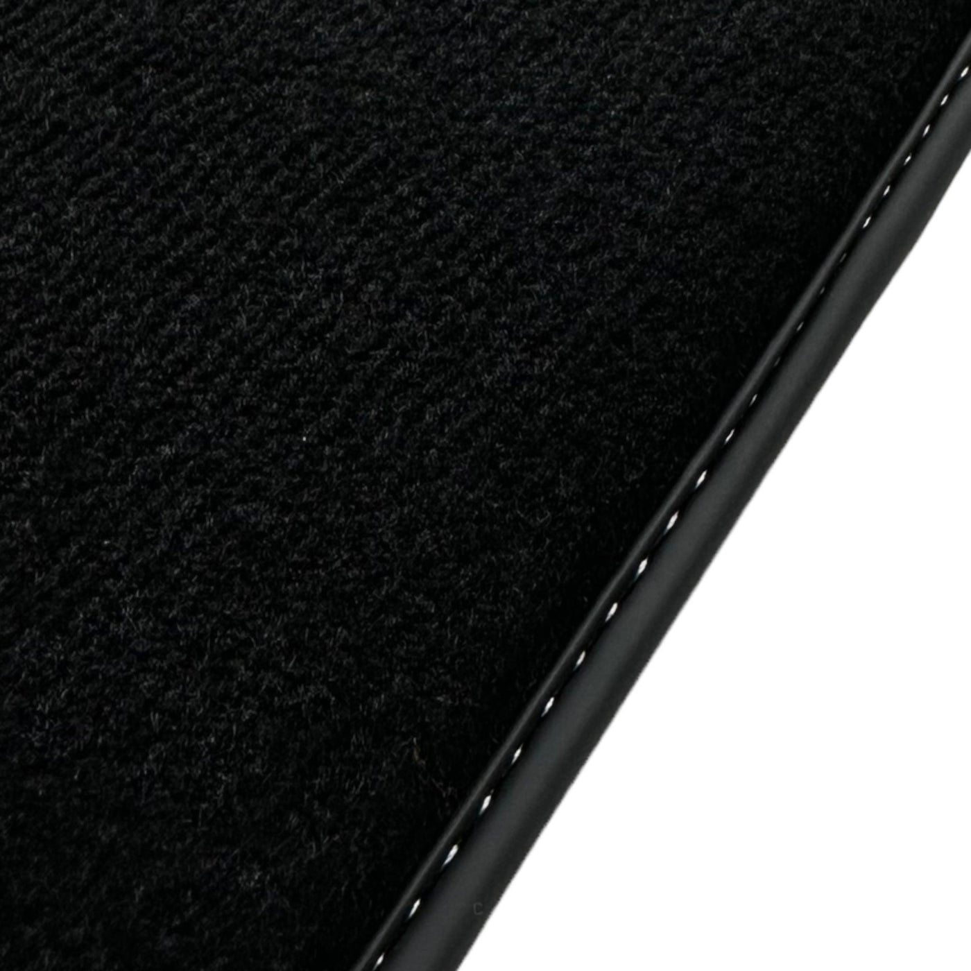 Black Floor Mats for Ferrari 488 Spider (2016-2022) with Cuoio Nappa Leather - AutoWin