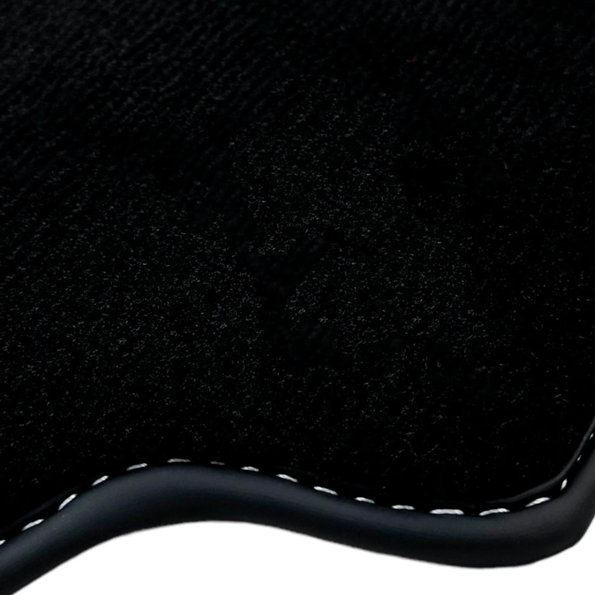 Black Floor Mats for Ferrari 488 Pista Spider (2019-2021) with Beige Tradizione Nappa Leather