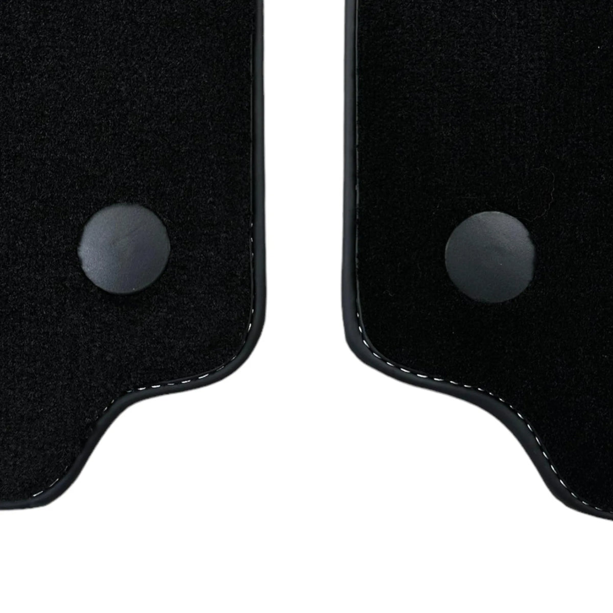 Black Floor Mats for Ferrari 488 Spider (2016-2022) with Beige Tradizione Nappa Leather
