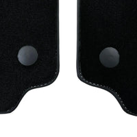 Black Floor Mats for Ferrari 488 Spider (2016-2022) with Beige Tradizione Nappa Leather