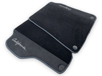 Svarte Bilmatter For Ferrari California 2008-2014 Med Alcantara - AutoWin
