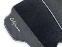 Svarte Bilmatter For Ferrari California 2008-2014 Med Alcantara - AutoWin