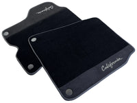 Svarte Bilmatter For Ferrari California 2008-2014 Med Alcantara - AutoWin