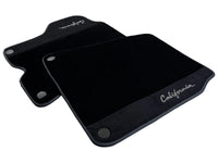 Svarte Bilmatter For Ferrari California 2008-2014 Med Alcantara - AutoWin