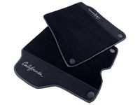 Svarte Bilmatter For Ferrari California 2008-2014 Med Alcantara - AutoWin