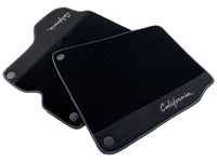 Svarte Bilmatter For Ferrari California 2008-2014 Med Alcantara - AutoWin