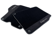 Svarte Bilmatter For Ferrari California 2008-2014 Med Alcantara - AutoWin
