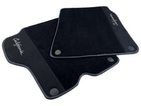 Svarte Bilmatter For Ferrari California 2008-2014 Med Alcantara - AutoWin