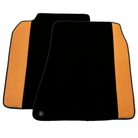 Black Floor Mats for Ferrari California T (2015-2018) with Beige Nappa Leather - AutoWin