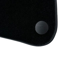 Black Floor Mats For Ferrari California T 2015–2018 with Brown Leather - AutoWin