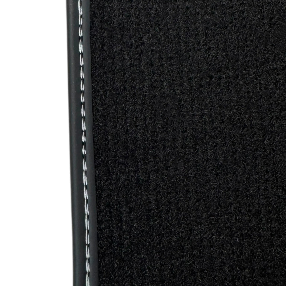 Black Floor Mats for Ferrari F430 (2004-2009) with Leather