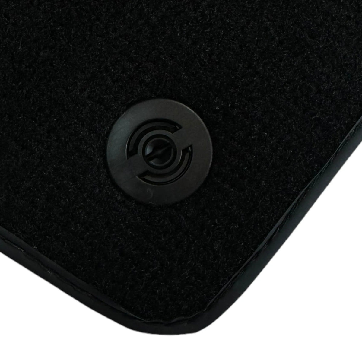 Black Floor Mats for Ferrari F8 Tributo (2019-2022) with Leather