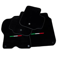 Black Floor Mats For Ferrari GTC4 Lusso (2016-2023) Italian Edition - AutoWin