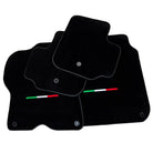 Black Floor Mats For Ferrari GTC4 Lusso (2016-2023) Italian Edition - AutoWin