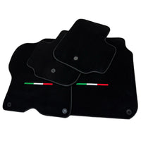 Black Floor Mats For Ferrari GTC4 Lusso (2016-2023) Italian Edition - AutoWin