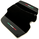 Black Floor Mats for Ferrari Roma (2021-2024) with Leather