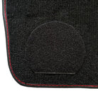 Black Floor Mats for Ferrari Purosangue with Leather - AutoWin